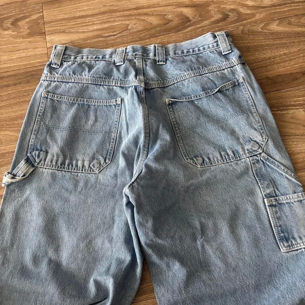 Vintage Y2K/2000s Baggy Light Wash Skater Carpenter Denim Jeans! 33x31